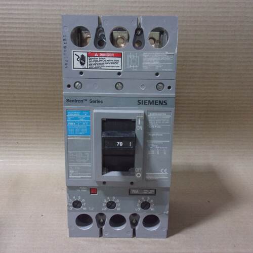 ITE SIEMENS FD FXD FXD63B070 3 POLE 70 AMP TRIP 600V CIRCUIT