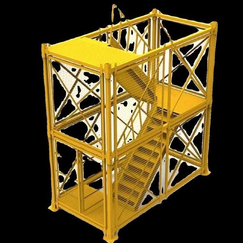 施工安全爬梯组合式梯笼箱式安全梯笼基坑通道梯笼安全梯笼