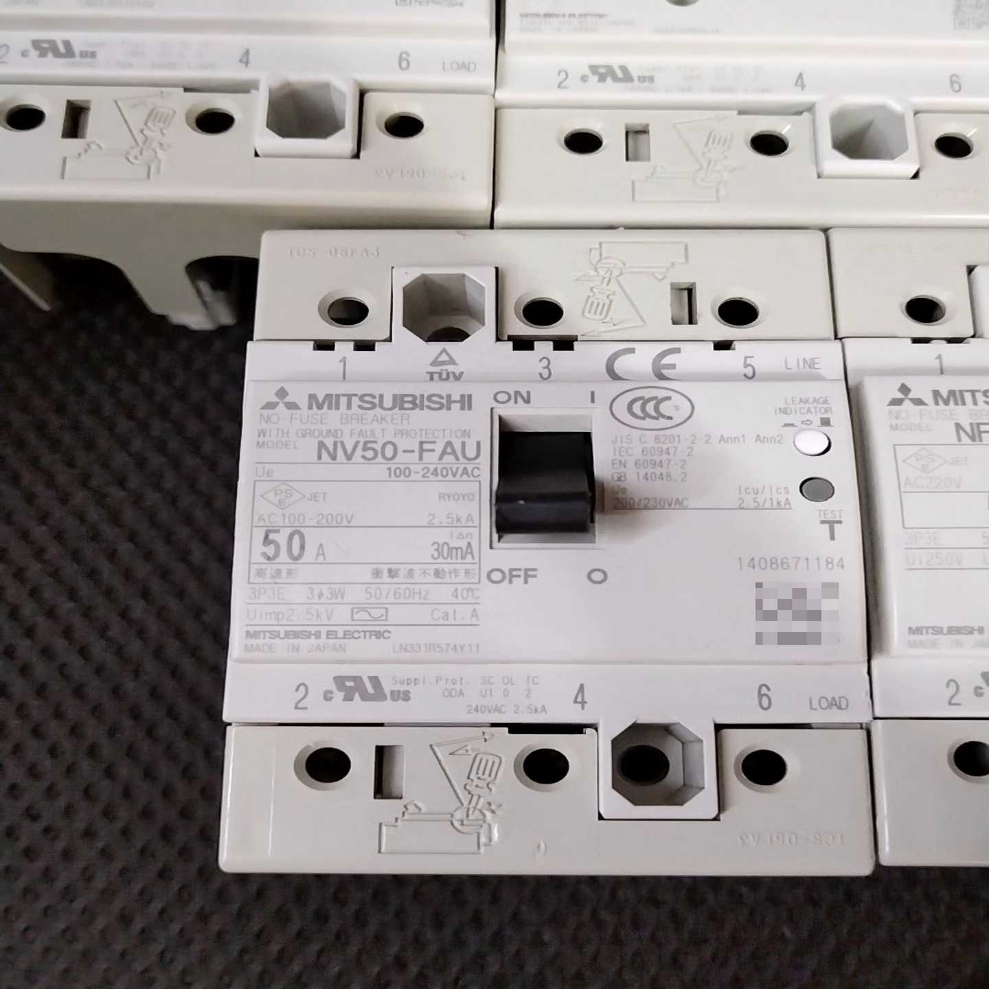 三菱NF50-FAU原装进口，实物拍摄