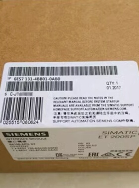 议价西门子6ES7131-4BB01-0AB0西门子模块6ES71314BB010AB0CPUX现