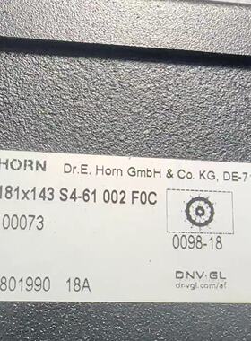 HORN舵角指示器，型号EAD181x143 S4-61 0--议价商品