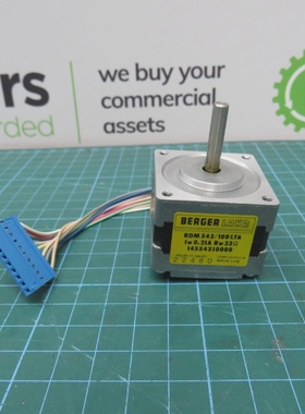 Berger Lahr RDM 543100LTA Iw 0.21A RW33 14554310000 stepper