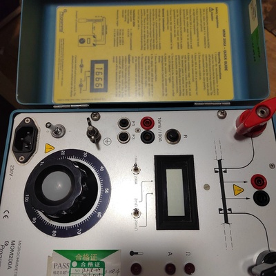 议价Programma回路电阻测试仪MOM200A实物如图议议价