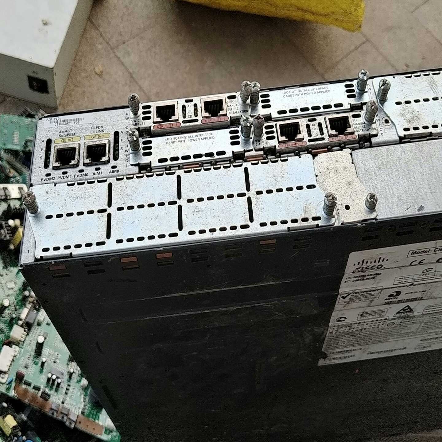 思科2821路由2800系列企业级路由器，二手的，--议价商品