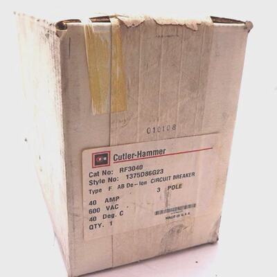 Nuevo Sello Interruptor De Circuito CUTLER HAMMER RF3040 137