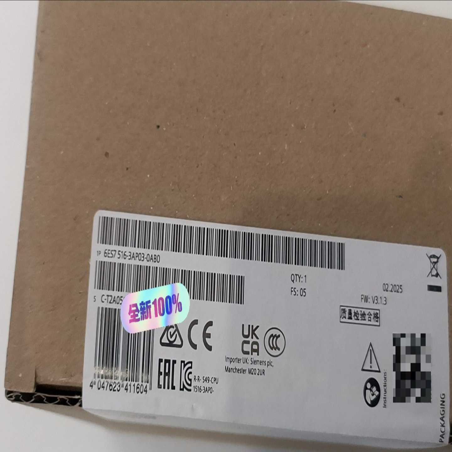 6ES7516-3AP03-0AB0现询价