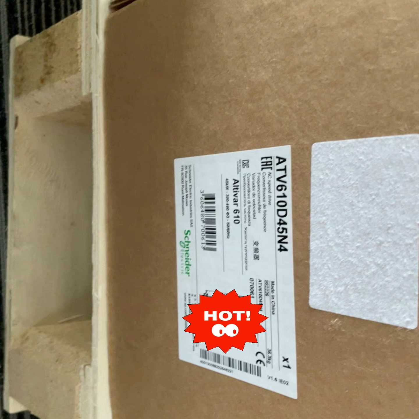 ATV610D45N4 ，施耐德全新原装正品保内，质保一年，--议价商品