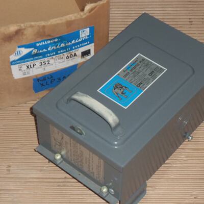 NEW ITE SIEMENS BULLDOG XLP XLP352 60 AMP 600V FUSIBLE BUS P