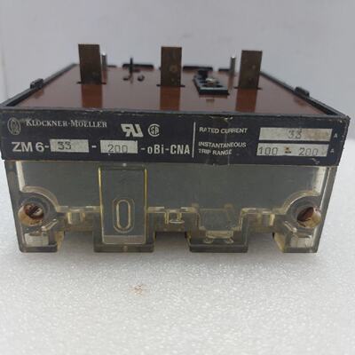 Klockner Moeller ZM6332000BiCNA Circuit Breaker Trip Range 1