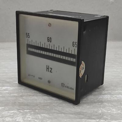 Celsa Frequency Counter Meter 440V 5565 Hz