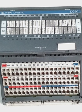 ABB Bus Module DC501CS31 S500 24vdc supply 16DI 8DC 8DO