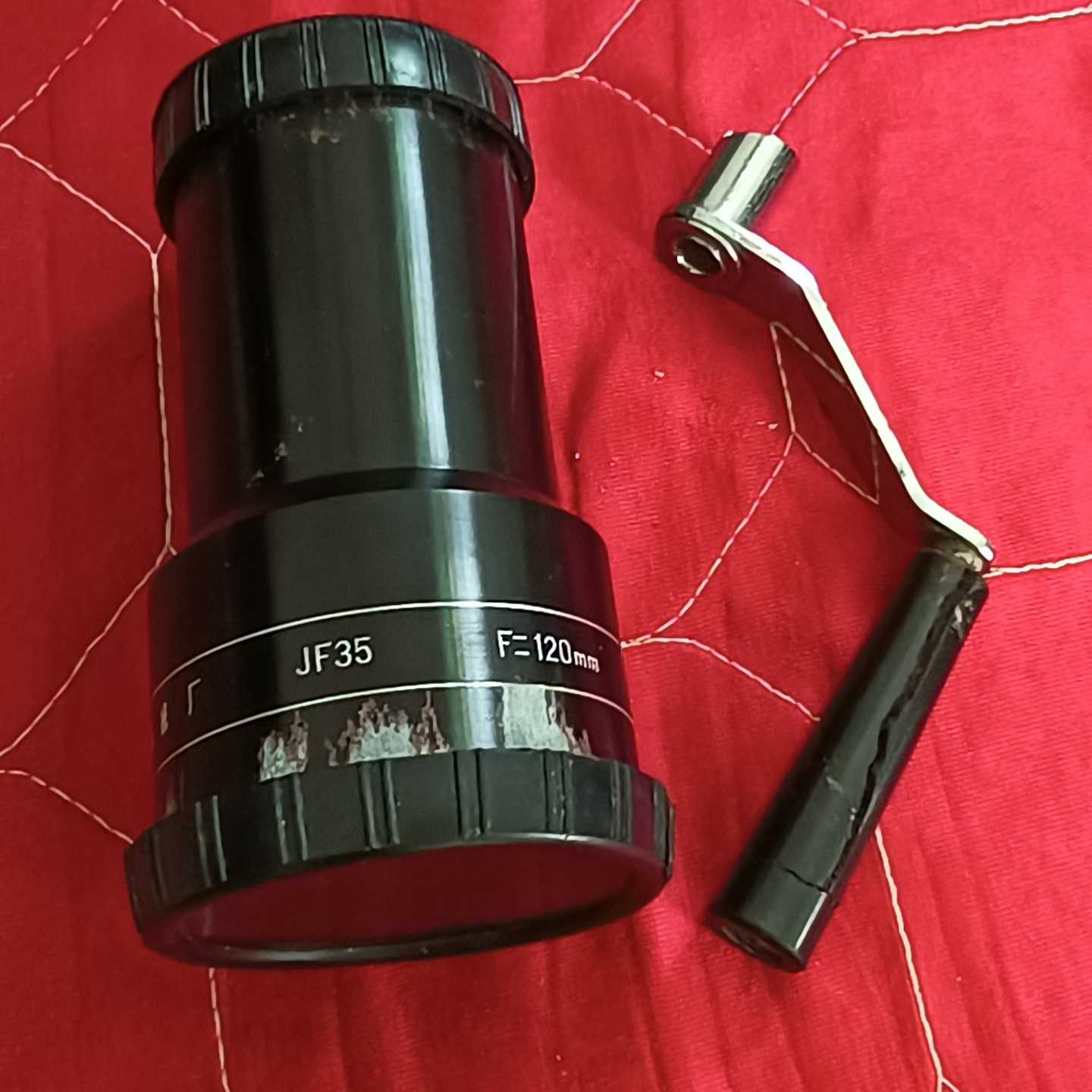 询价103A-x2电影机35毫米黑金刚120mm镜头，103