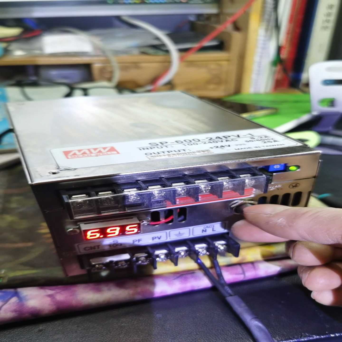 【议价】台湾电源SP-600-24PV-1这是我们自己改装的可调适用