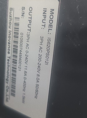 寻《IS620PS012I1.5KwMs1H215C30C