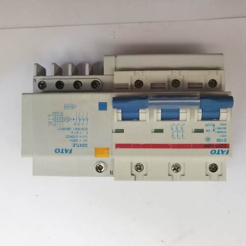 溢价-FATO华通3PN100A漏电保护器DZ47100HD