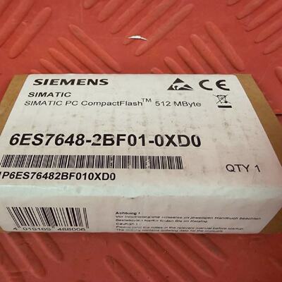 SIEMENS 6ES76482BF010XD0 Simatic PC CompactFlash 512MB NEU s