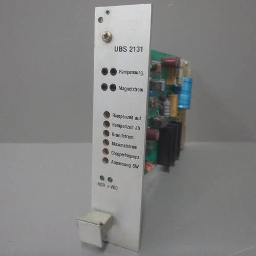213100  UBS  213100  Tarjeta De Regulacin Usada