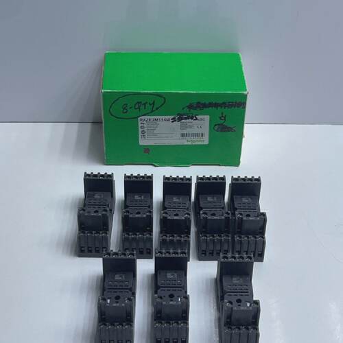 Lot 8 Teile Schneider RXZE2M114M Einfach Buchse