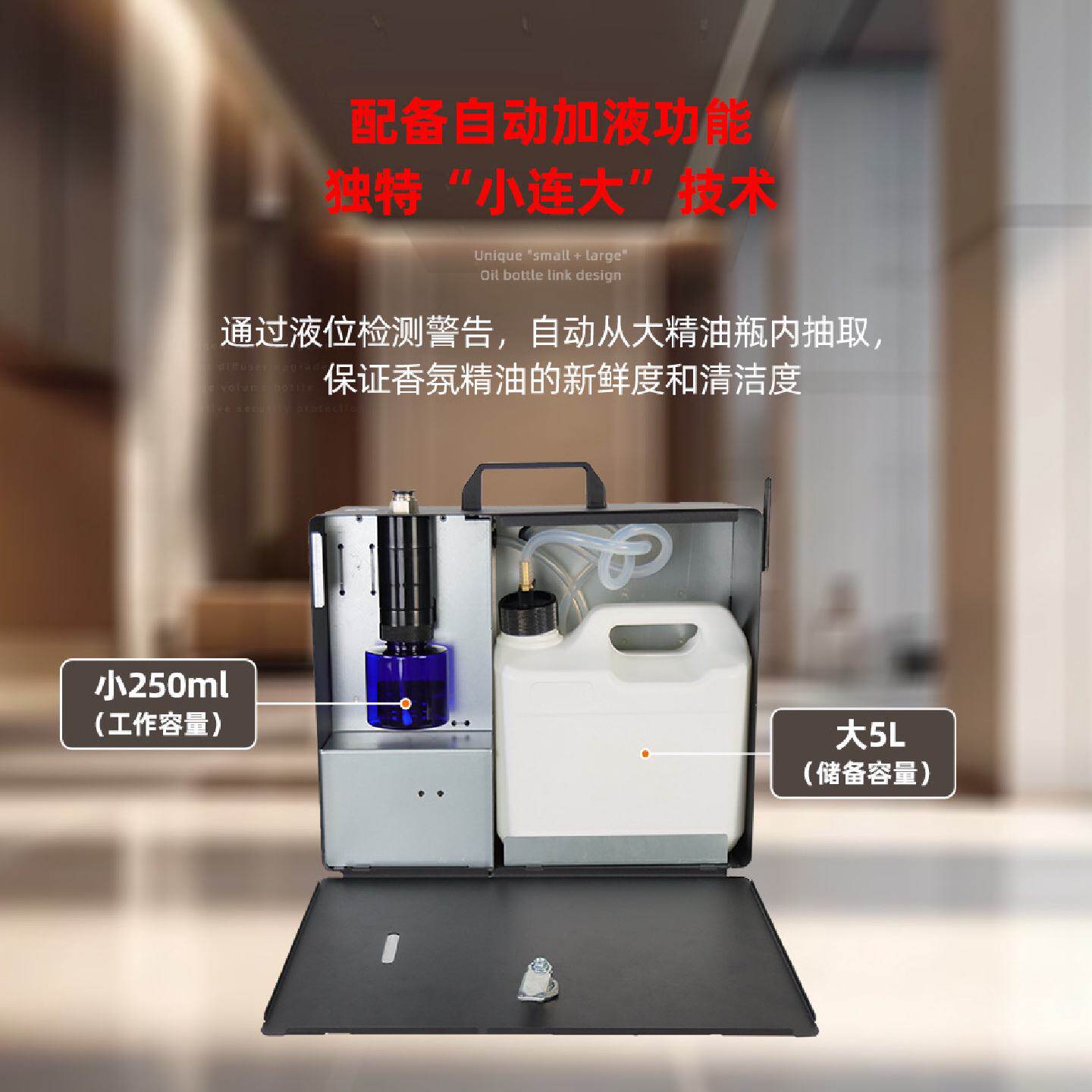 商用大型香氛机酒店大堂香薰机扩香机中央空调自动喷香新风系统