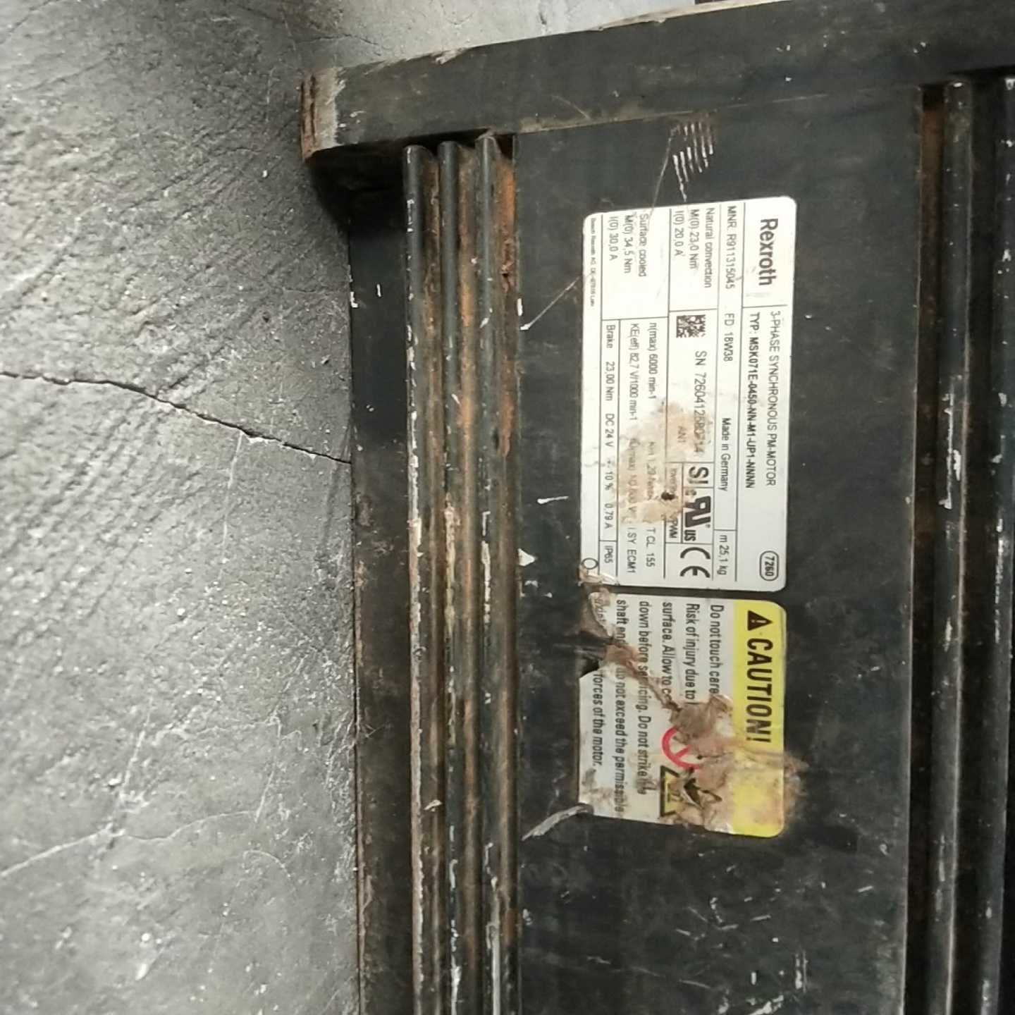 力士乐伺服电机MSK071E-0450-NN-M1-UP1-(佳毅工控)