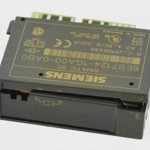 Siemens Simatic S7 ET200LSC 1AO I6ES7 1241GA000AB06ES71241GA