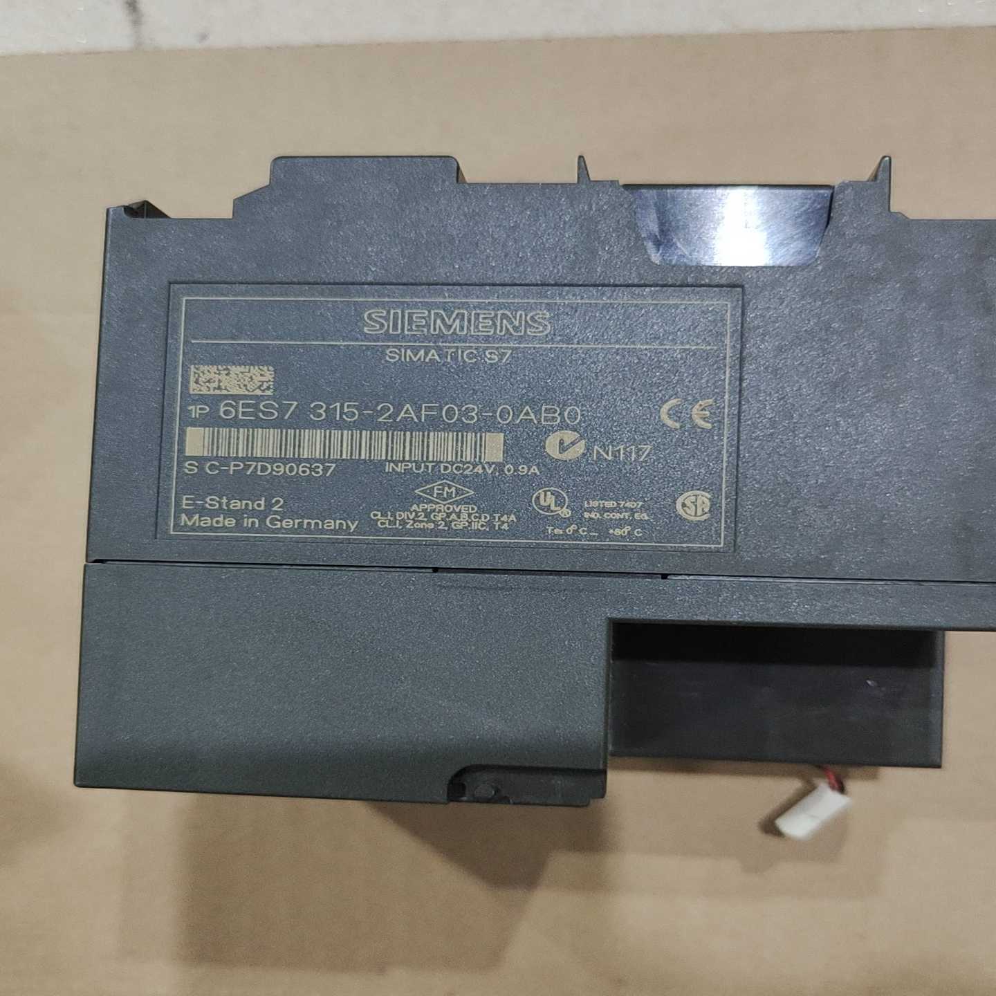 (询价)6ES7 315-2AF03-0AB0，实物拍