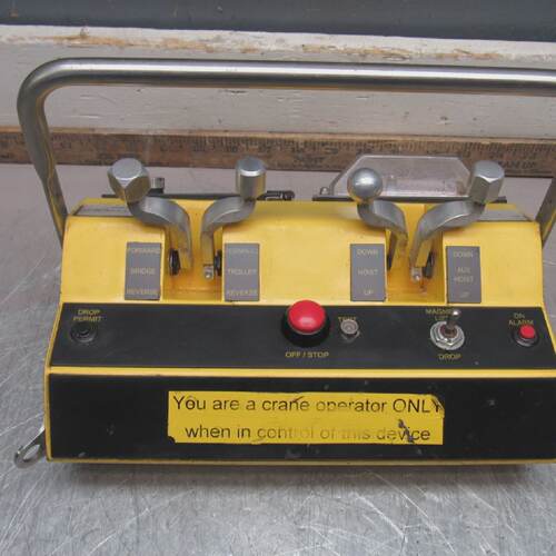 CATTRON 21T34A4 WIRELESS CRANE REMOTE WMAGNETDROP PERMIT AND