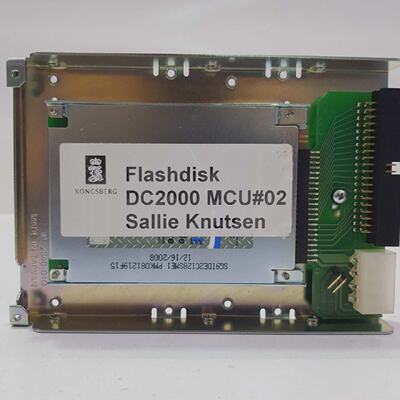 KONGSBERG DC2000 FLASHDISK HARD DRIVE MCU02
