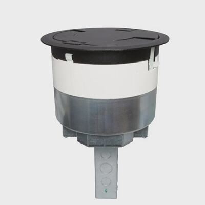 WIREMOLD 8AT2PBK EVOLUTION POKETHRU POWER AUDIO  VIDEOBLACK