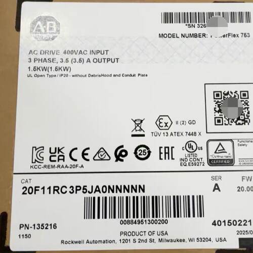 议价20F11rc3p5ja0nnnnn New Original Stock Warry  Year适用