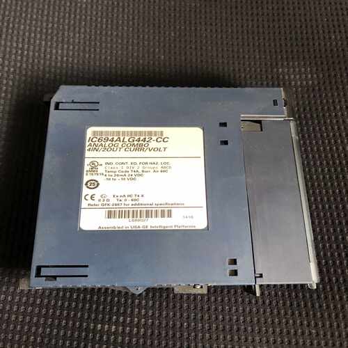 GE模块IC694ALG442-CC，未上过机，无包询价