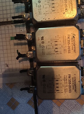 寻I夏弗纳电源滤波器FN3552003三相四线功能完好无