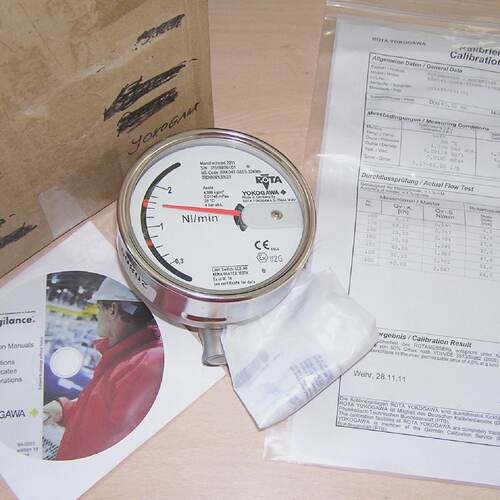 Unused  Yokogawa RAKD41G6SS32NNNT80NNNK3KS1 Small Metal Rota
