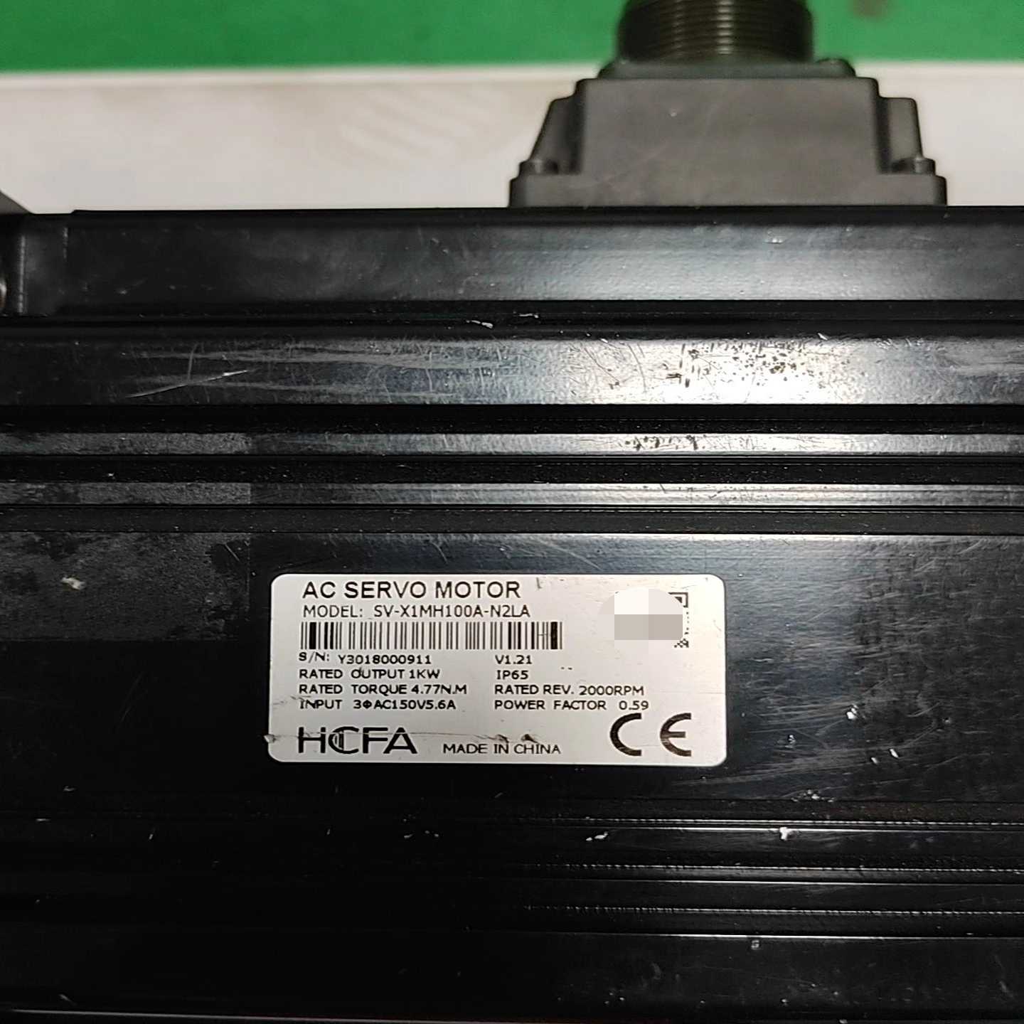 咨询-禾川电机SV-X1MH100A-N2LA，成色如图，