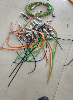 【请询价】V90电机插头插座原装拆机多种型号颜色有绿色橙色黑色