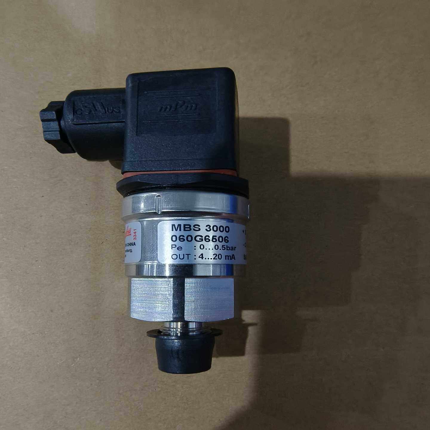 【议价】丹佛斯压力传感器MBS3000，订货号：060G6506，压适用