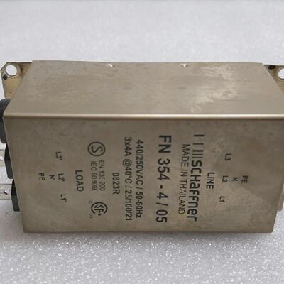 二手SCHAFFNERFN354405电源过滤器1件