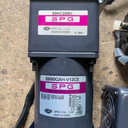 二手拆机韩国S9190GXHV12CE减速电机S9KC2-议价