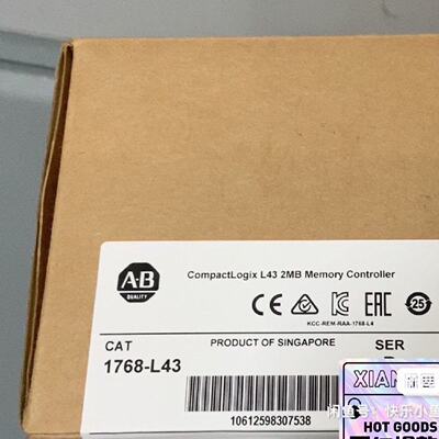 议价Plc Br New 1768L43 Unopened Inventory Cpu Module Price适