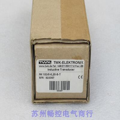 *现货销售*全新TWK位移传感器IW153/5-0,25-S-T现货