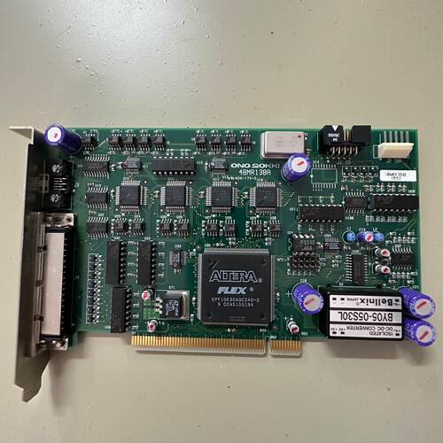 【询价】ONO SOKKI 48MR138A 控制卡