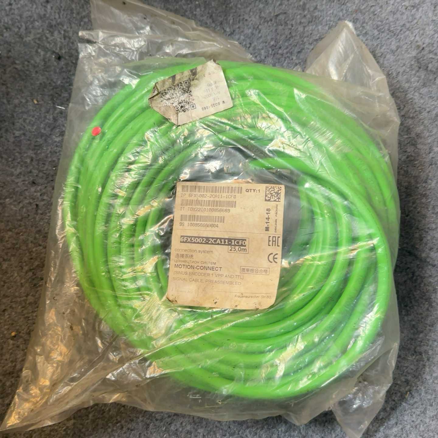 西门子全新25M线缆6FX5002-2CA11-1CFO还--议价商品