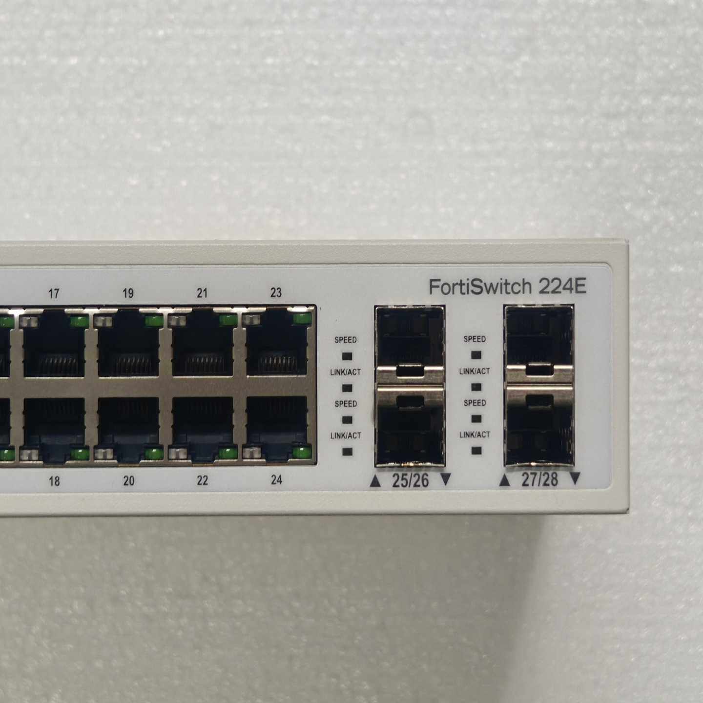 FORTINET飞塔FS-224E飞塔防火墙已恢复出厂--议价商品