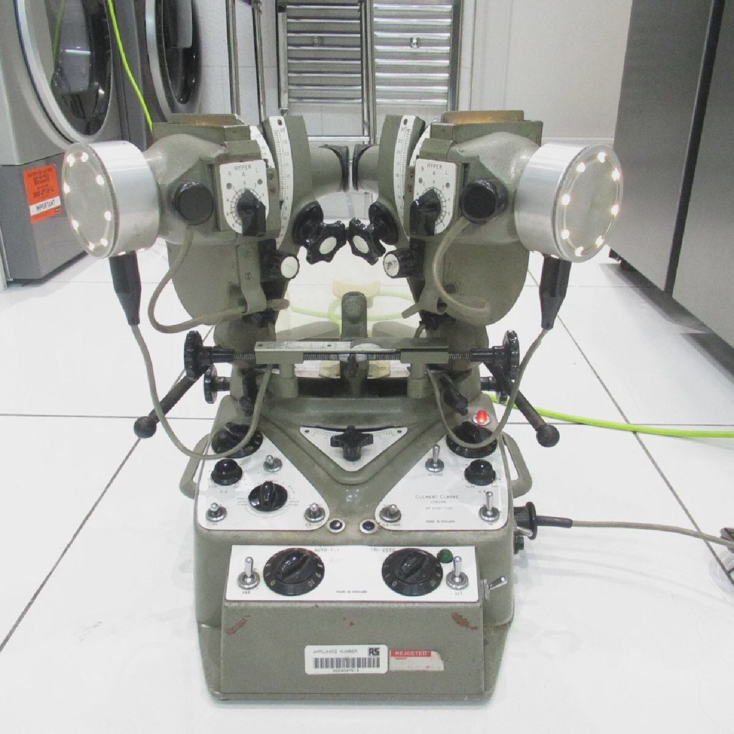 CLEMENT CLARKE 2051 SYNOPTOPHORE AUTOFLASHING OPHTHALMIC OPT - 实物图