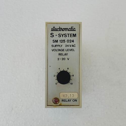 Electromatic SM 125 024 Voltage Level Relay