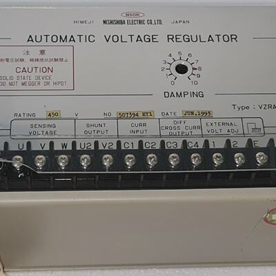 Regulador De Voltaje Automtico Elctrico NISHISHIBA Tipo VZRA