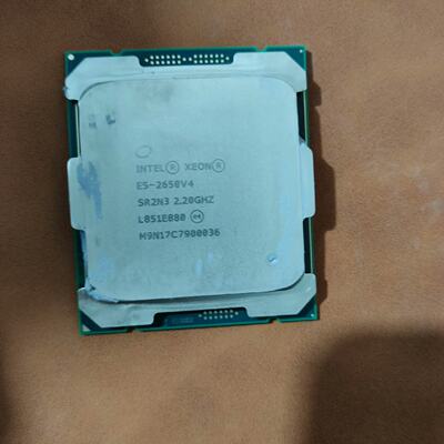 【询价】E5 2650V4 CPU 正式版成色好 十二核心二十四线程适用