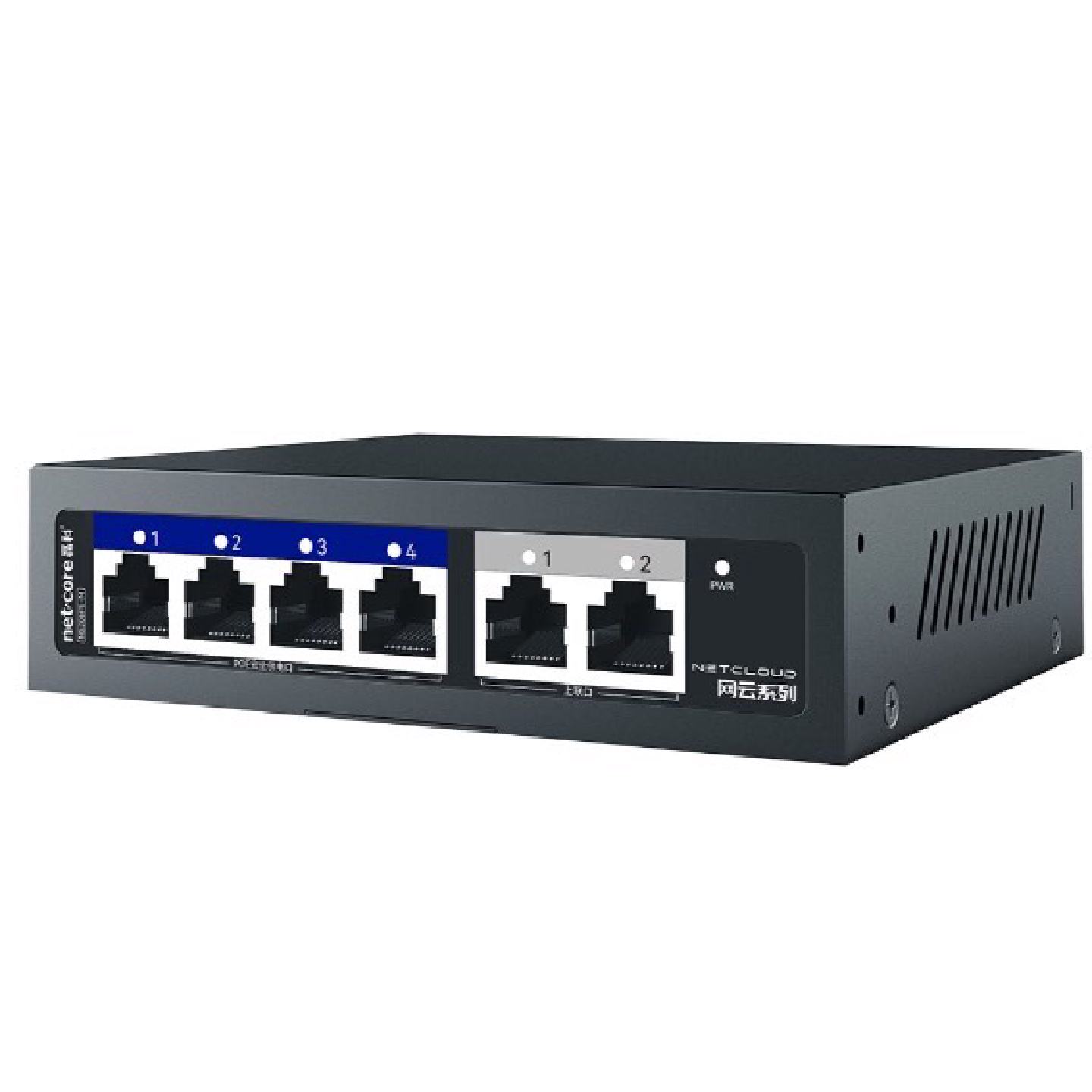 磊科6口百兆级联云网管POE交换机 NS206PE-M--议价商品