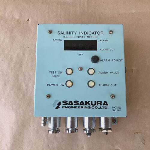 SASAKURA SK201 SALINITY INDICATOR CONDUCTIVITY METER
