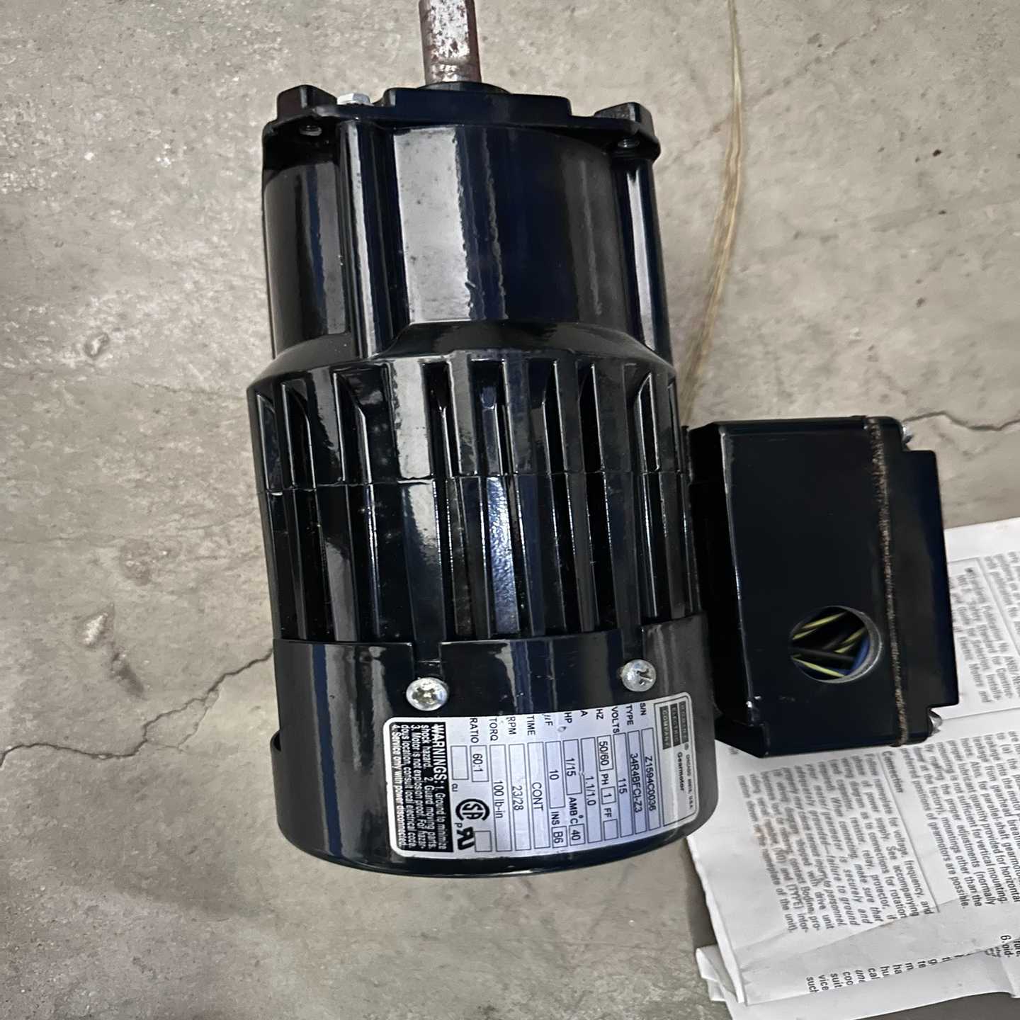 电机34R4BFC1-Z3，一个适用